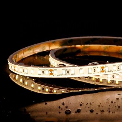 120LEDs 6500K 8mm водонепроницаемая IP67 Снижающая панель SMD2835 Светодиодная лента с CRI Ra 70