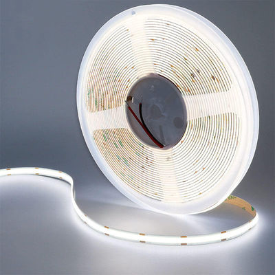 Не водонепроницаемый 12V24V 8mm10mm 480Leds 6500K Белый CE RoHs Гибкий COB светодиодный светодиод