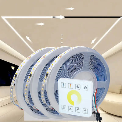 3- Текущая вода 12v24v 8mm 120leds 6500K Белая электропластина SMD2835 Светодиодный светодиодный свет