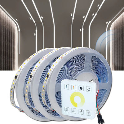 Текущая вода 12v24v 8mm 120leds 3000K-6500K Электроплата SMD2835 Светодиодный светодиодный свет