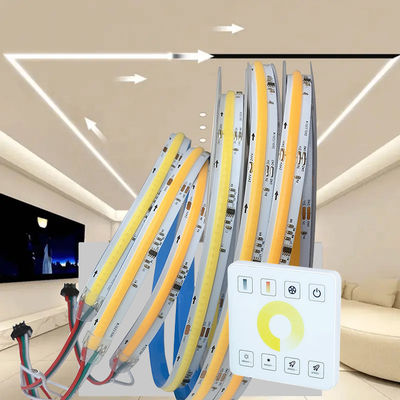 12V/24V Летучая вода Летучая светодиодная лента с 3000K теплым белым COB SMD2835 360LED