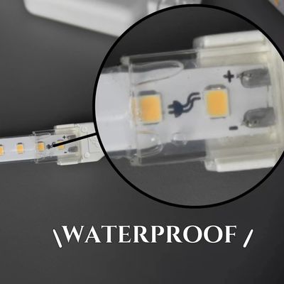 110v220v водонепроницаемая 10мм 180leds 6500K Смд2835 светодиодная панель резки светодиодный свет IP67