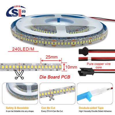 На месте Счетные осветительные решения 12V 24V 120LED 240LED 2835 SMD светодиодные ленты