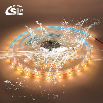 5V 8mm 320LEDs 3000K 4000K IP65 1cm Одноразовый водонепроницаемый электропластинка гибкий COB светодиодный полосатый свет