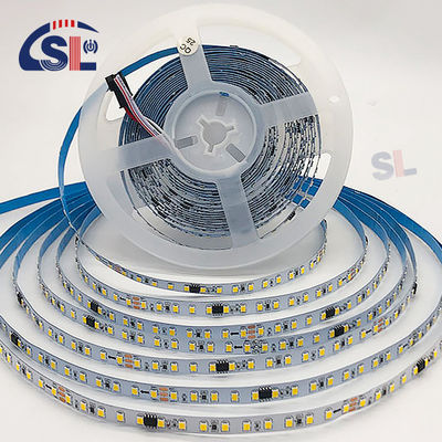 Жилая светодиодная световая лента DC12V 24V SMD2835 Электропластинка PCB 120Ds 8mm Ra 80 3000K