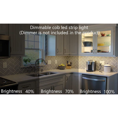Светодиодный ленточный свет 8mm10mm 480leds 3000K4000K6500K Теплый натуральный белый гибкий свет COB