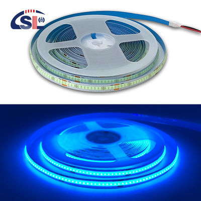 320Leds Высокая яркость Ледовый Синий COB светодиодный световой свет CE RoHs IP20 8 мм Ширина 12V24V