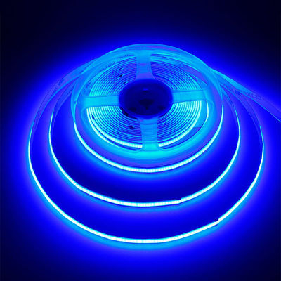 Освещение Высокая яркость DC12V24V 480leds 8mm Ice-Blue COB Led Strip Light с 3-