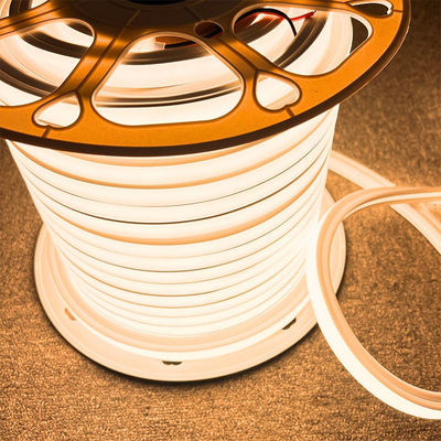 4100K 48V 16x16mm Плоская форма Вертикальное изгибление IP65 водонепроницаемое светодиодное неонное флекс 3000K