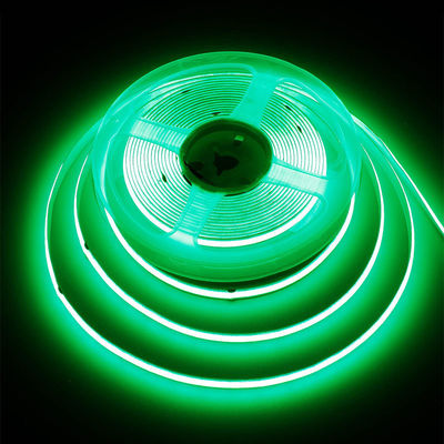 DC12V24V 480LEDs Ra90 8mm10mm Ширина зеленый гибкий COB светодиодный полосатый свет для освещения