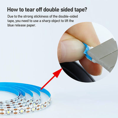 5V 8mm 120LEDs Синий светодиодный светодиодный светодиодный светодиод SMD2835 Идеально подходит для внутренних и наружных помещений