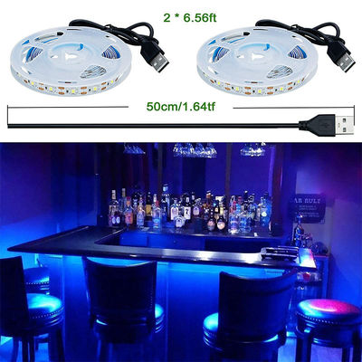 5V 8mm 120LEDs Синий светодиодный светодиодный светодиодный светодиод SMD2835 Идеально подходит для внутренних и наружных помещений