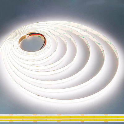 Высокая плотность 8mm10mm 320leds 6500K White COB Led Strip Light для внутреннего декора
