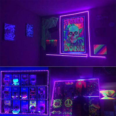 Светодиодные светодиоды 5V 8mm 120LEDs фиолетовый один разрез электропластина для ваших требований