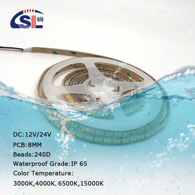 Водонепроницаемое 12v24v 240leds SMD2835 Светодиодный светодиодный свет в 2700K-15000K цветовой температуры