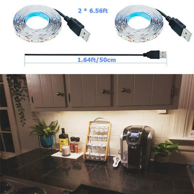 3- 120° Угол луча 5v 120LEDs 8mm 4000K естественный один свет один разрез SMD2835 светодиодный светодиодный свет