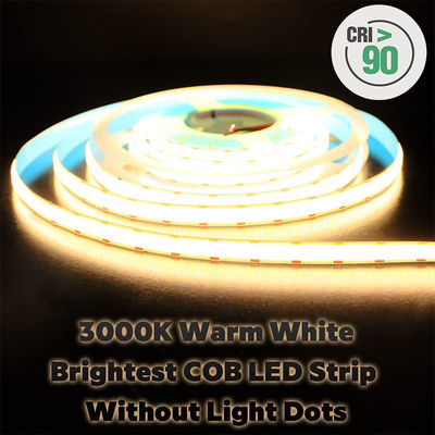 2- DC12V24V 8mm 320Leds 3000K Warm COB Led Strip Light для шкафа спальня освещение кухни