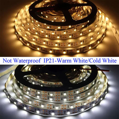 водонепроницаемость IP65 5V 120leds 8mm 3000K Теплая белая электропластина SMD2835 светодиодный светодиодный свет