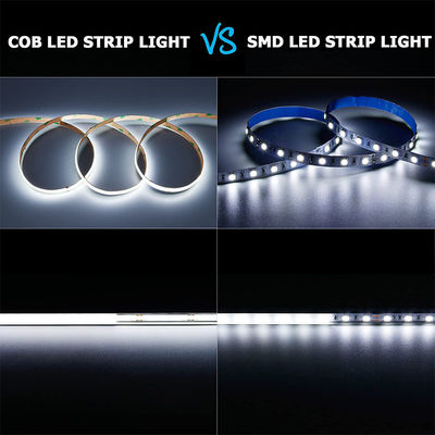 5v 320leds 8mm 6500K White COB Led Strip Light для жилого освещения с помощью управления переключателем