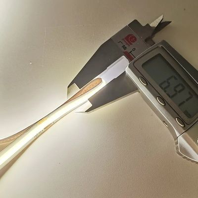 CCT COB светодиодный светодиодный светодиод DC12V24V 8mm10mm ширина 608leds 3000K 6500K для внутреннего декора