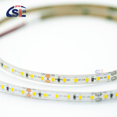 3- водонепроницаемый полный ПУ клей Красочный 120LEDS IP65 SMD2835 светодиодная полоса 12/24V 8 мм PCB