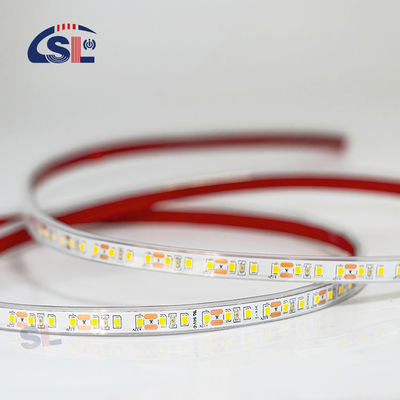 водонепроницаемая IP67 12V 24V светодиодная полоса Белый теплый Белый 2835 120LED / м для наружного садового декора
