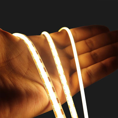 Высокая яркость DC12V24V 8mm10mm 480Leds 3000K Warm COB Led Strip Light NO-Waterproof