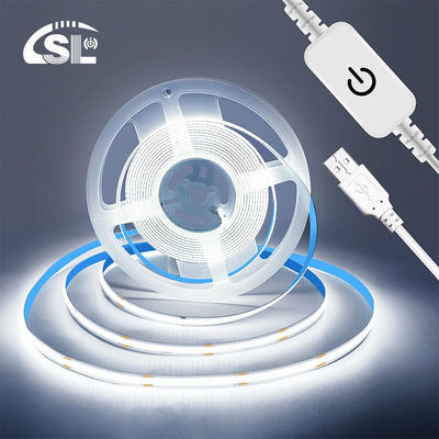 5В постоянного тока Вход медный материал COB 320LED IP20 Ra 90 светодиодный световой лента для домашнего освещения