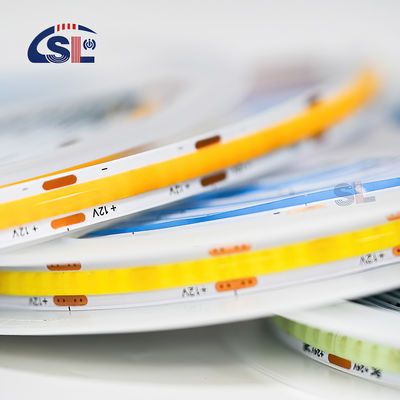 320 Led/M 480 Led/M Высокая плотность Cob Led Strip Light 12v 24v с световым потоком 880lm