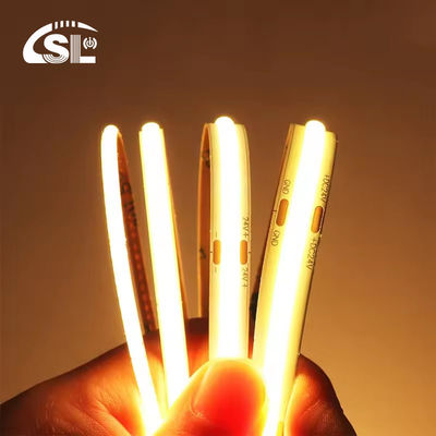 320 Led/M 480 Led/M Высокая плотность Cob Led Strip Light 12v 24v с световым потоком 880lm