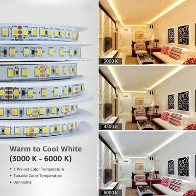 Ландшафтное освещение Высокая яркость Smd 2835 140D Led Flexible Strip Light CRI Ra 90