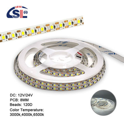 3000K 8mm 120leds SMD2835 Световые ленты для дома