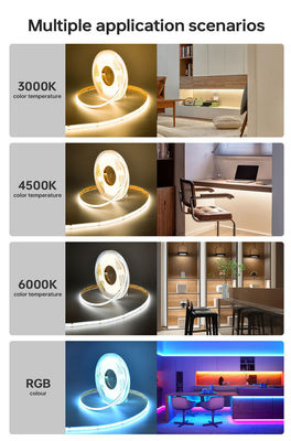 Контроль датчиков COB 320Ds 8mm Ra 80 4000K светодиодная световая полоса SL-COB-03208D40