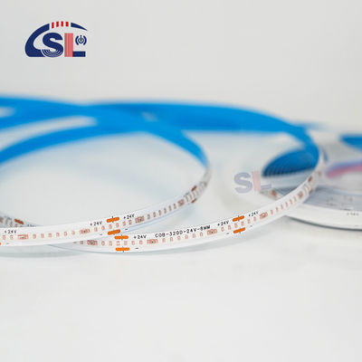 Электропластинка COB 24v COB 320Ds 8mm Ra 85 Зеленый светодиодный световой лента -20 - 45°C