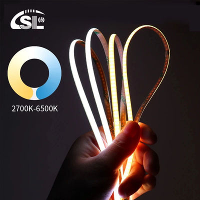 SL- COB-03208DB 8mm PCB Ширина 180 градусов Угол просмотра Синяя светодиодная световая полоса