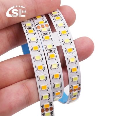 Отель CCT 12V24V 8mm 120leds 3000K-6500K Теплый бело-белый двойной цвет 35Мед SMD2835 светодиодный светодиодный свет IP20