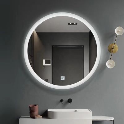 Сенсорный экран LED-зеркало для ванной с большим сенсорным переключателем и современным дизайном