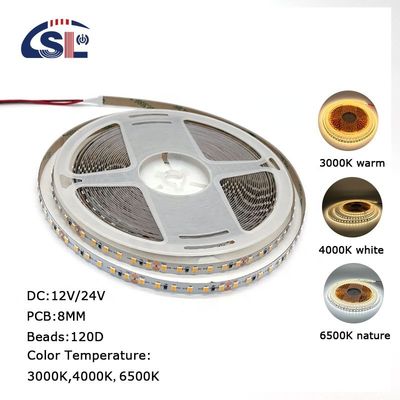 DC12V SMD2835 Электропластинка PCB 120Ds 5mm Ra 80 светодиодная световая полоса для жилых целей