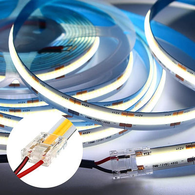 Hotel COB Mini Led Light Strip Wire Connectors 2 3 Pin Connection Solderless CCT 5 8 10mm LED Strip To Strip Wire Connector (Ледующая светодиодная лента для соединения проволоки)