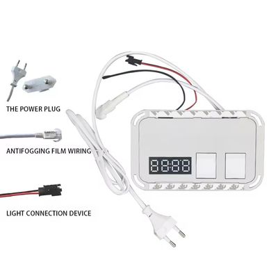 DC12V 5A 60W Одноцветный сенсорный сенсорный переключатель Led Mirror Touch с отображением температуры
