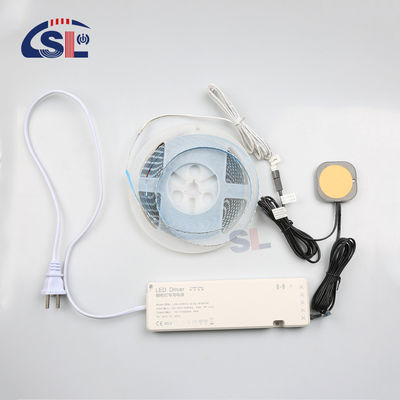 110V 240VAC Интегрированный зеркальный сенсорный диммерный переключатель для умного светодиодного 2,5 см шкафа света