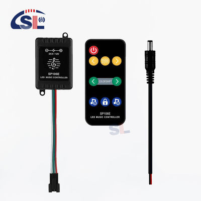 DC5V-12V SP106E 9 клавиш Музыкальный контроллер для WS2811/WS2812B/6812/1903/6803 LED Tape Easy