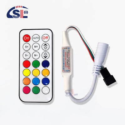 21 Ключ RF WS2811/WS2812B Слайдная световая лента с управляющим светодиодным затемнением L 87*W40*7MM 2-