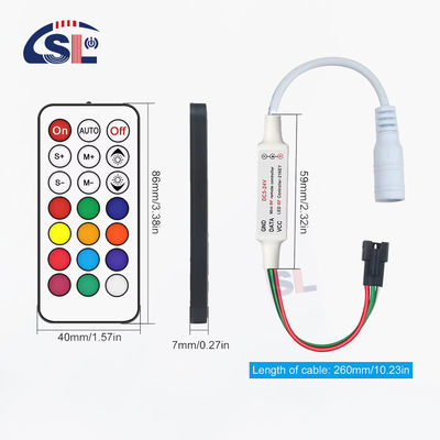 20-60 градусов мини-РЧ пульт управления для WS2811/WS2812B/WS2813/USC1903 Pixel Light