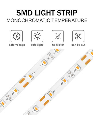 Легкая установка 24В SMD2835 180D 8mm светодиодные световые полоски для ванной ванны зеркала