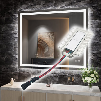 SL 12v Сплит Две кнопки Три цвета LED Smart Defogger Сенсор сенсорный переключатель 11.8cm*6.6cm*1.3cm