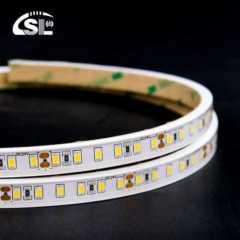 120LEDs 6500K 8mm водонепроницаемая IP67 Снижающая панель SMD2835 Светодиодная лента с CRI Ra 70