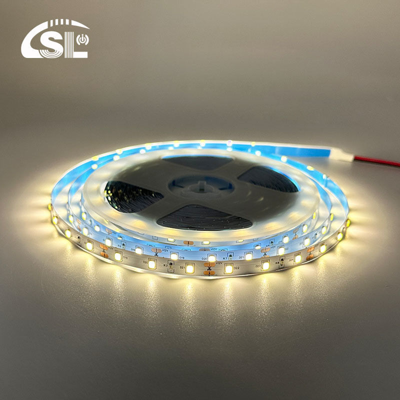 4000K-4500K Одноцветный SMD 2835 Теплый белый адресованный светодиодный фонарик световой полосы 2835 12в