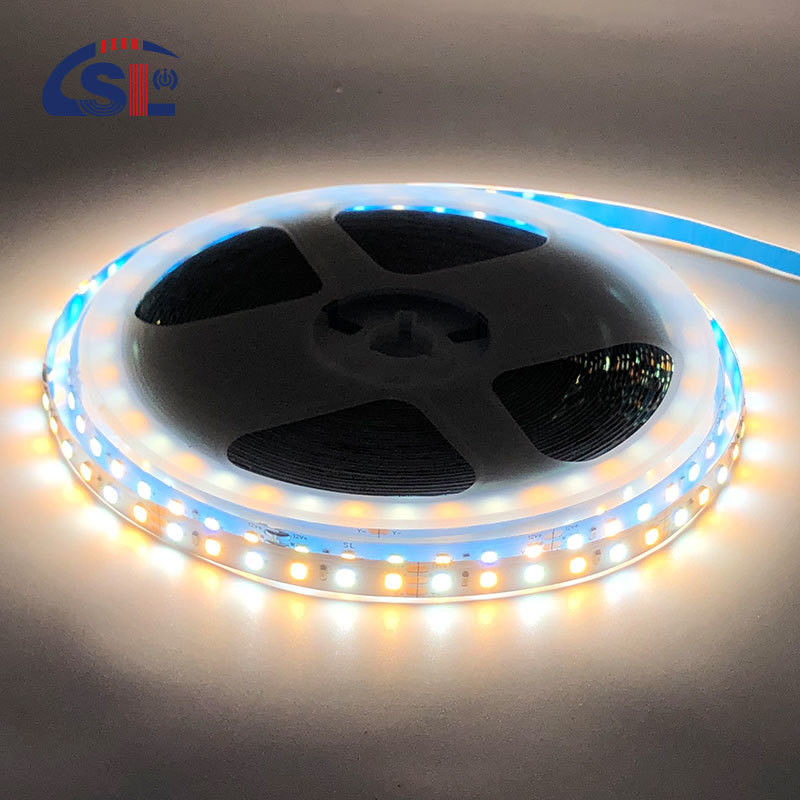 CCT 12V24V 8mm 120leds 3000K-6500K 35Copper Led Strip Light для телевизора
