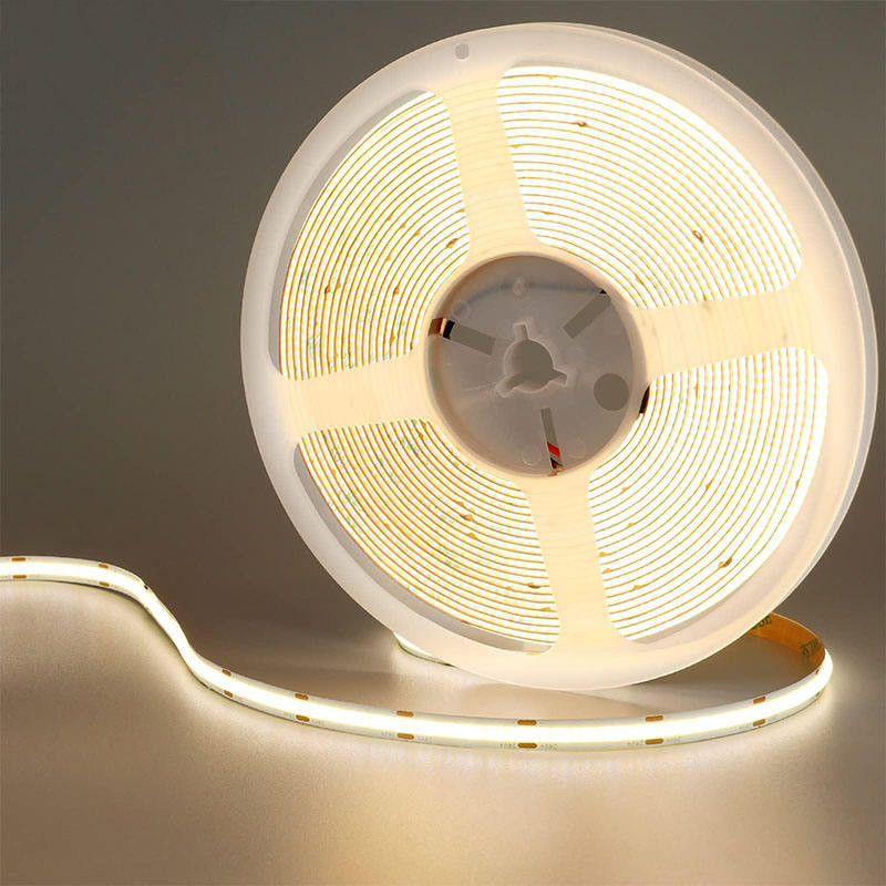 Гостиница DC12V24V 8mm10mm 480Leds 3000K4000K6500K высокая яркость гибкий COB светодиодный светодиодный свет для кухни гостиной